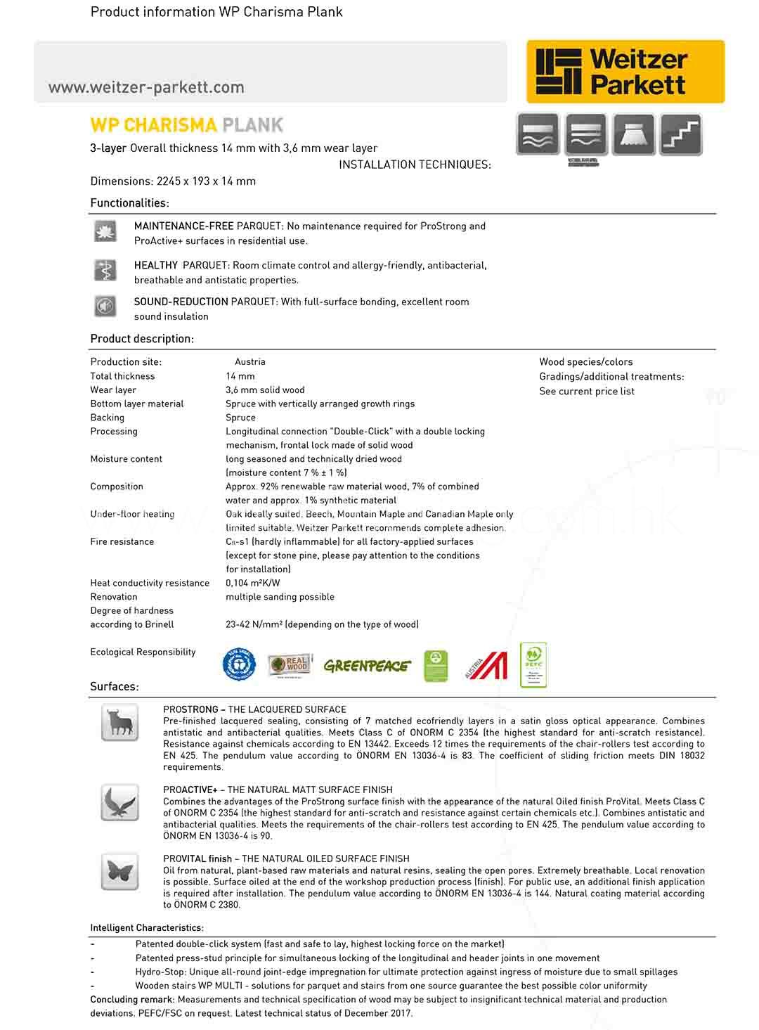 Technical-Datasheet-SPEC-Sheet-Weitzer-Plank-Charisma-Plank_14mm_EN